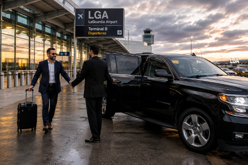 Eastchester airport car service to JFK LaGuardia Newark and HPN
